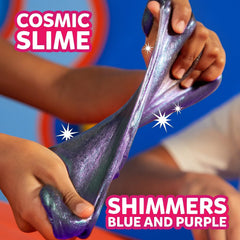 Unboxing Elmer's Gue premade slime variety pack packaging.