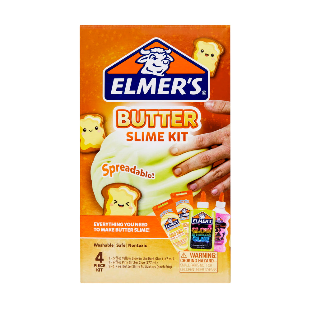 Elmer's Liquid Glue is washable and non-toxic for safe crafting