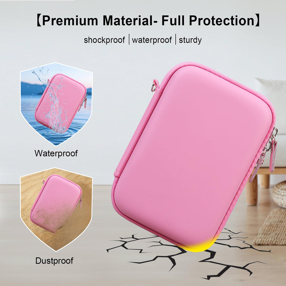 Scratch resistant and dust free exterior helps the Elonbo case endure daily use.