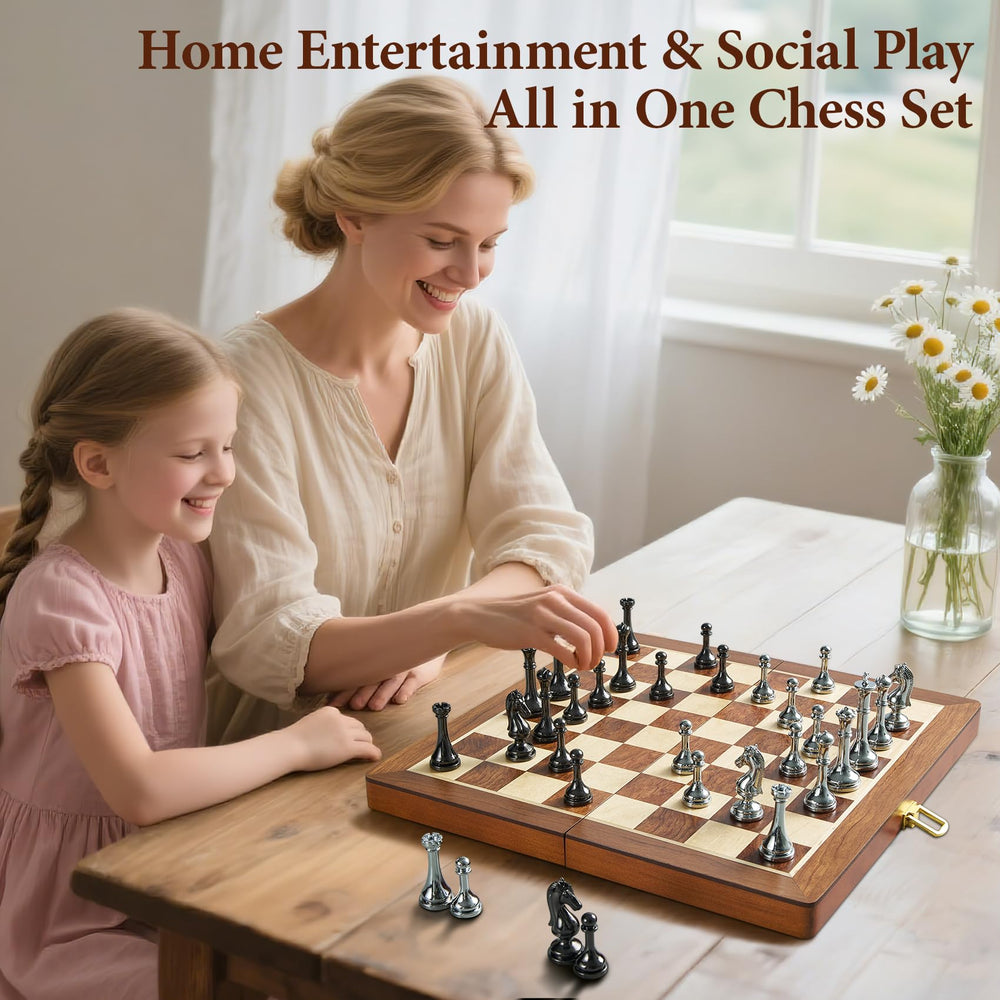 ELONGDI family-friendly chess game for kids and adults alike.