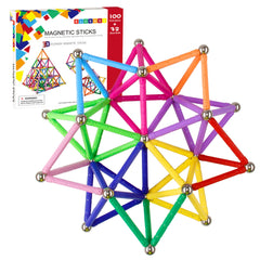 ELONGDI lengthen building sticks set displayed ready for modular STEM projects.