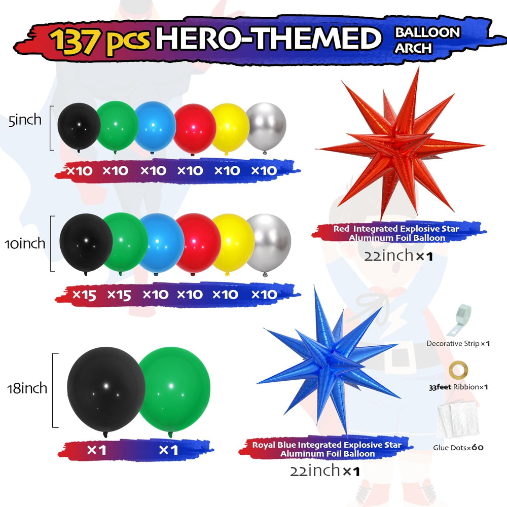 ELTNEGSA balloon-arch-midsection highlights color transitions for celebrations and stage setups.