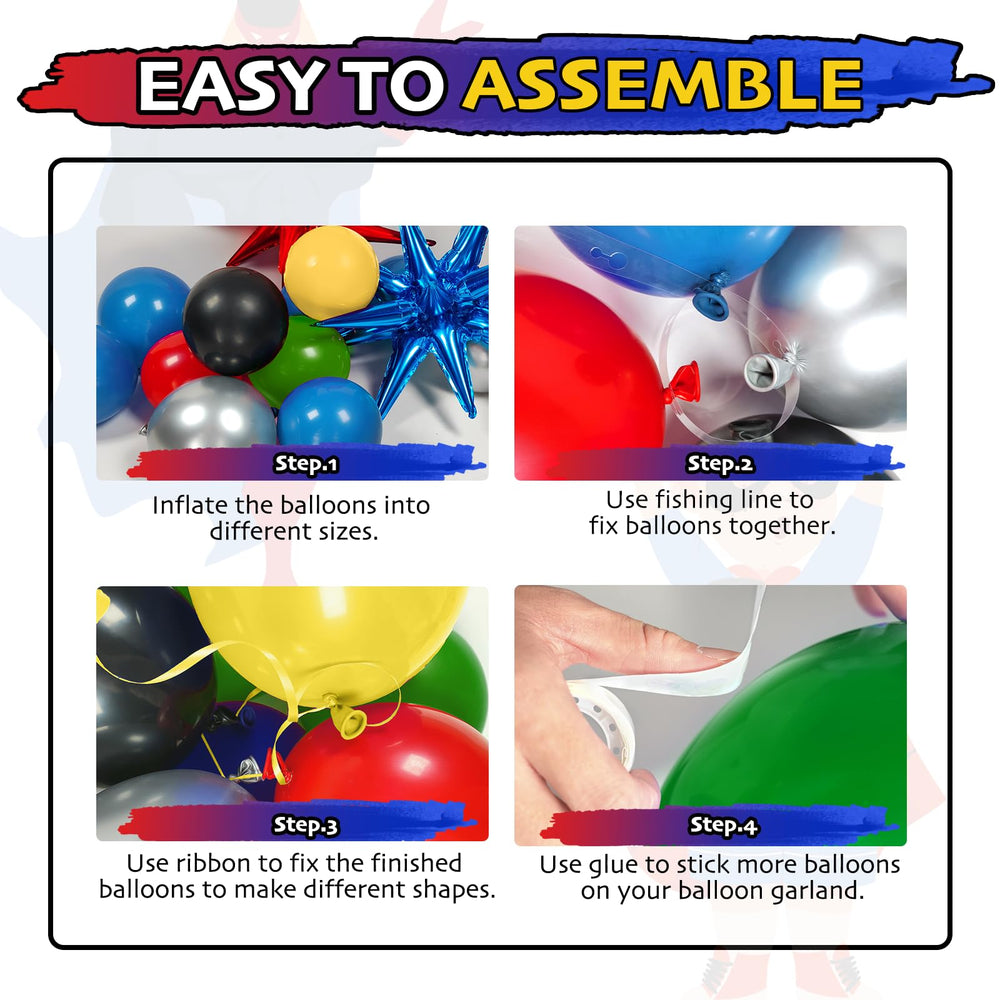 ELTNEGSA foil-balloons-22inch-royal-blue provide striking focal points for parties.