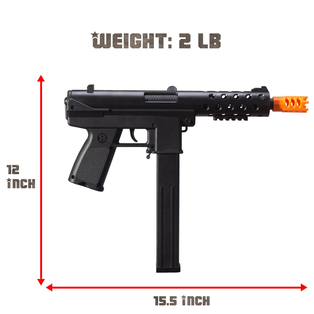 High-speed motor delivers fast follow-up shots for dynamic play.