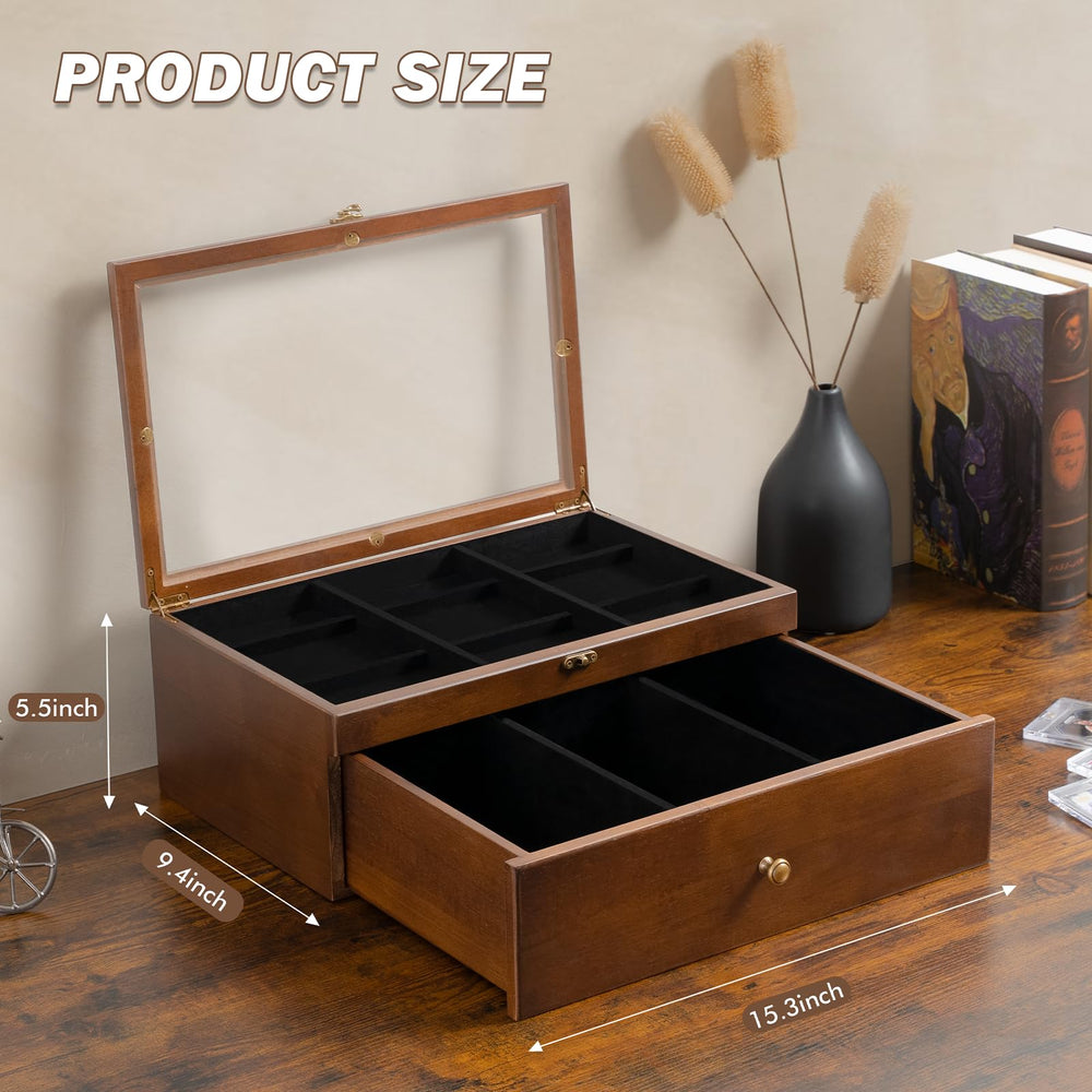 Emfogo card dividers and supports keep cards upright and protected
