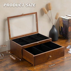 Emfogo card dividers and supports keep cards upright and protected