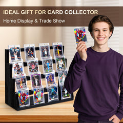 Emfogo display fits magnetic holders for versatile card presentation