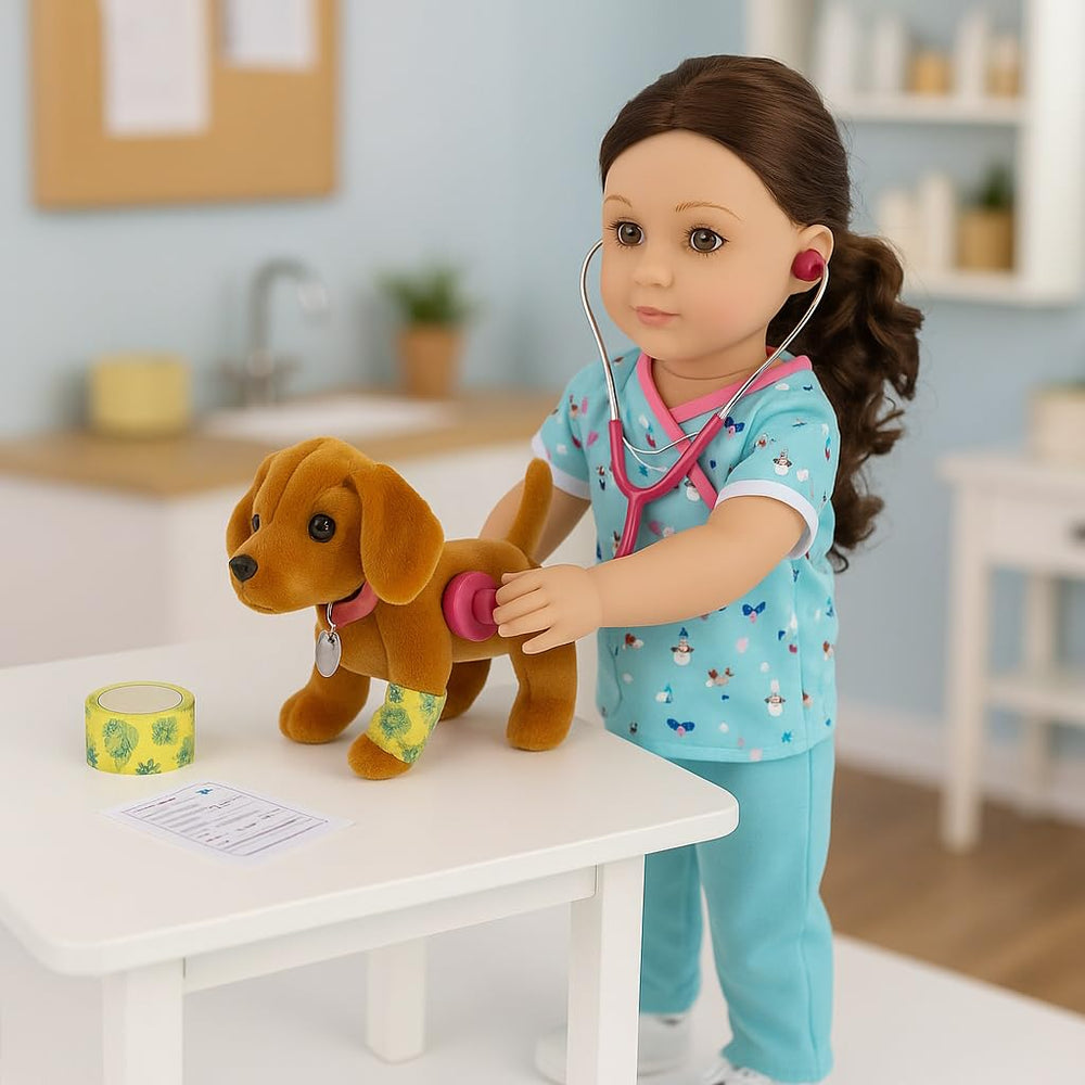 Emily Rose 18in doll compatibility shows broad doll fit for playsets.