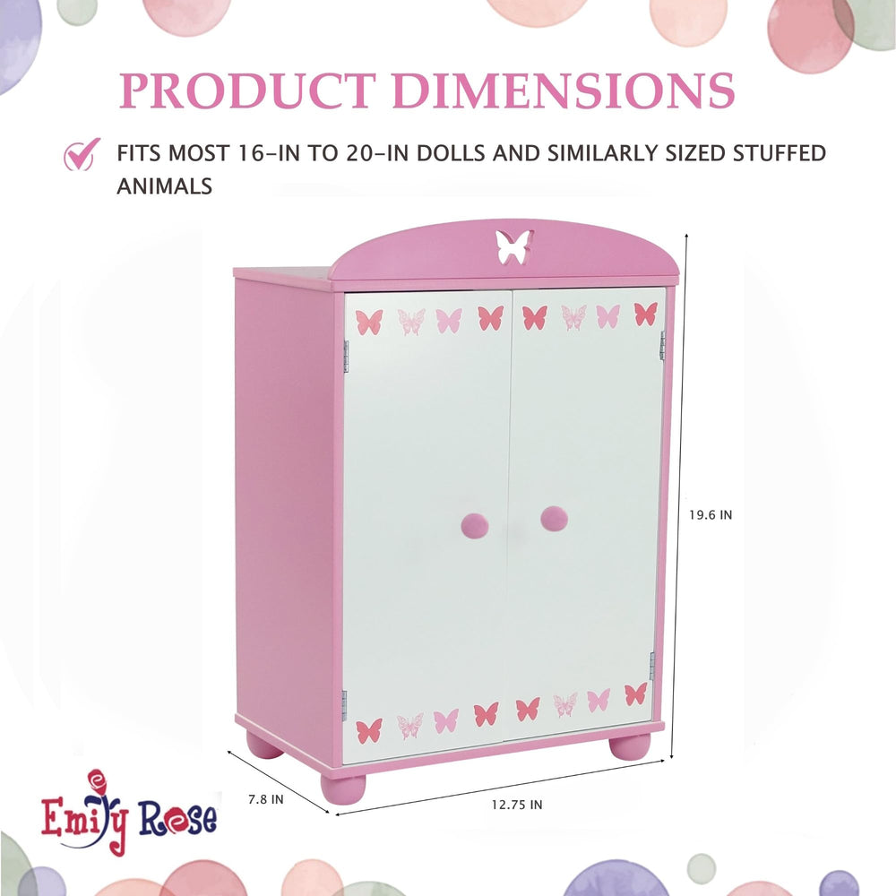 Emily Rose easy-assemble closet designed for durable play and lasting use.