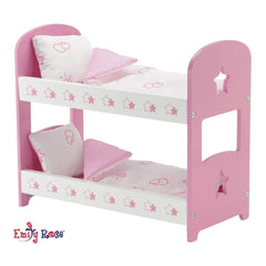 Premium engineered wood construction of Emily Rose bunk bed