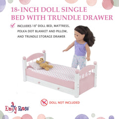 Emily Rose premium wood finish with smooth safety coating for durable use.