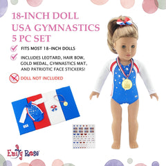 Emily Rose tumbling mat provides a soft practice space for routines.