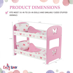 Designed in the USA by Emily Rose, offering coordinated doll furniture.