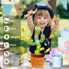 Emoin Interactive baby gift-ready cactus toy offers friendly learning play.