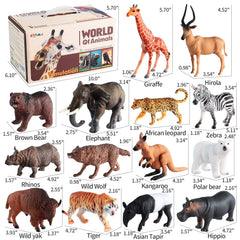 EnAuRoL jungle animals booklet supports curiosity about animal history.