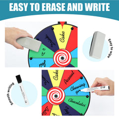 Enayplon 10-slot wheel with customizable prompts for events
