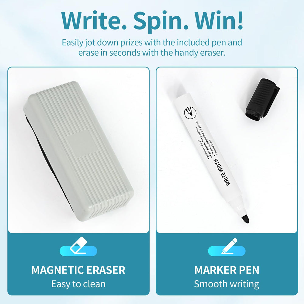 Enayplon prize wheel ideal for trade shows and events