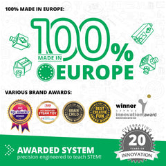 Engino award-winning components turn complex ideas into tangible models.