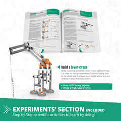 Engino structural builds kit image highlighting modular framework for engineering concepts.
