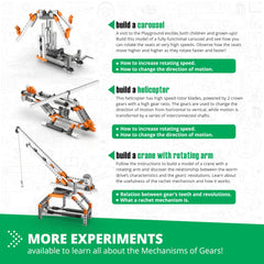 Engino twelve-models building kit encourages creativity through structured projects.