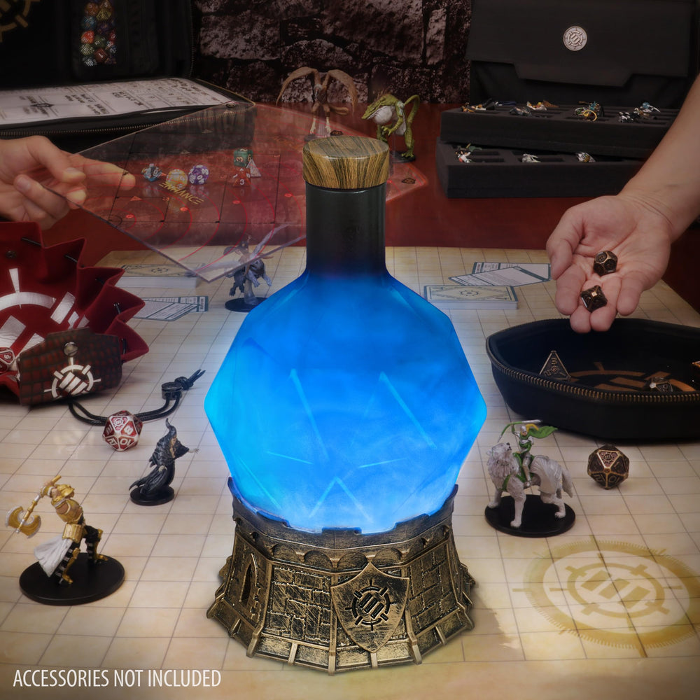 ENHANCE Sorcerer's Mana Potion Light compact design fits on shelves and desks.
