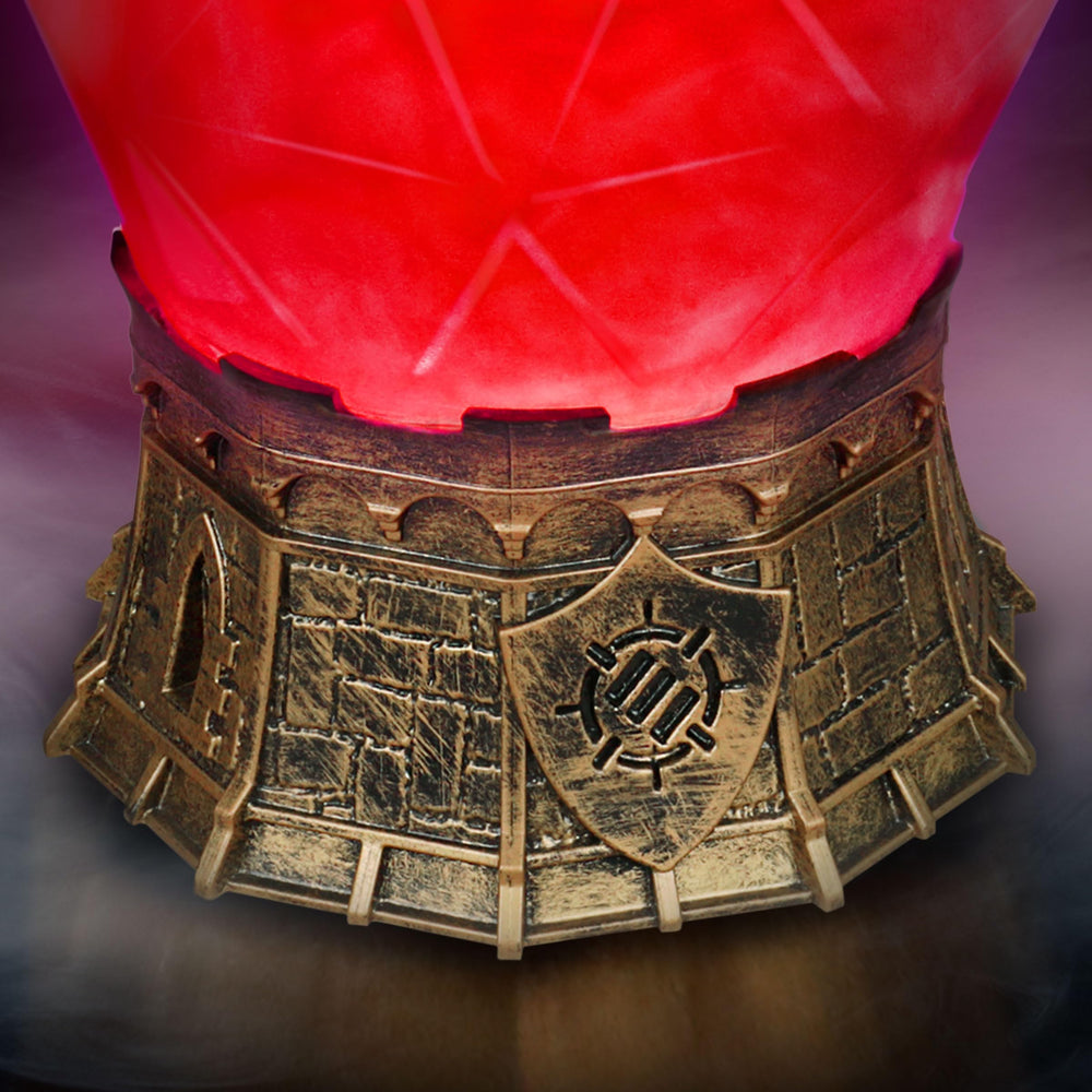 ENHANCE Potion D20 die motif boosts collectible appeal for gamers.
