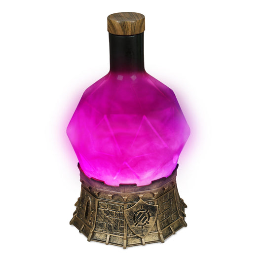 ENHANCE Gaming Sorcerer's Potion Light emits a purple swirl to enhance RPG ambiance.