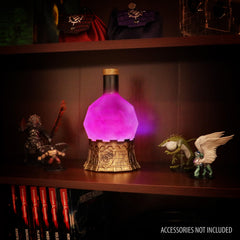 ENHANCE soft glow provides safe, low-heat lighting for late-night sessions.