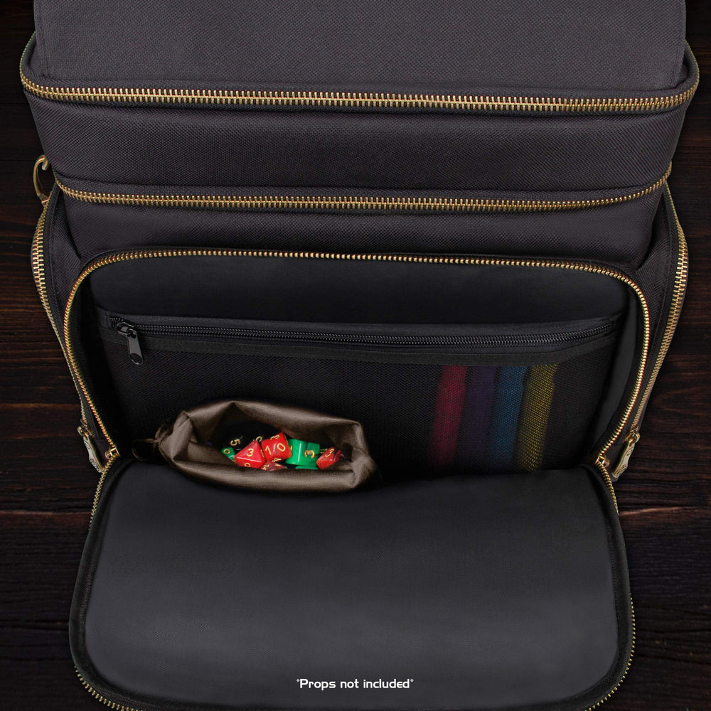 ENHANCE Tabletop DnD Bag durable materials and construction for frequent travel.