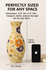 Enirunly 3D Puzzle Vase finished design, a sculptural centerpiece that sparks conversation in any room.