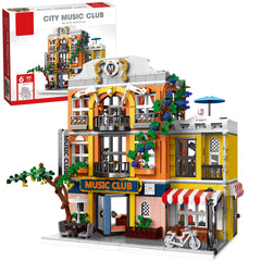 ENJBRICK Flowers City Jazz Club exterior, a stylish display piece for music lovers.