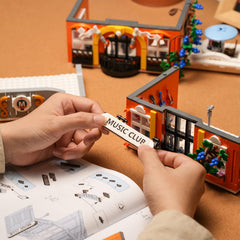 ENJBRICK Flowers City Jazz Club rooms detail captures thoughtful craftsmanship for display.