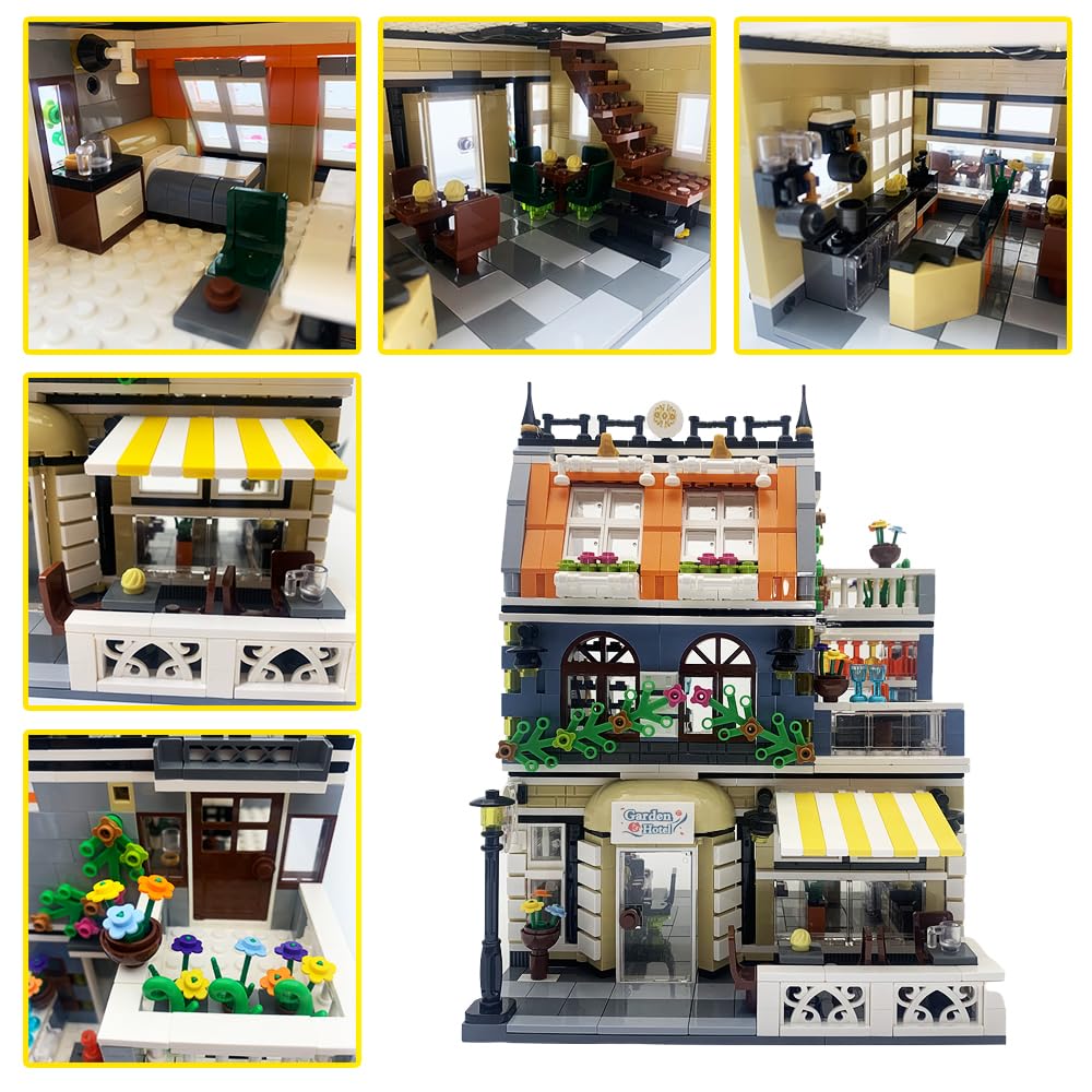 ENJBRICK Garden Hotel decorative display enhances home or cafe ambience.