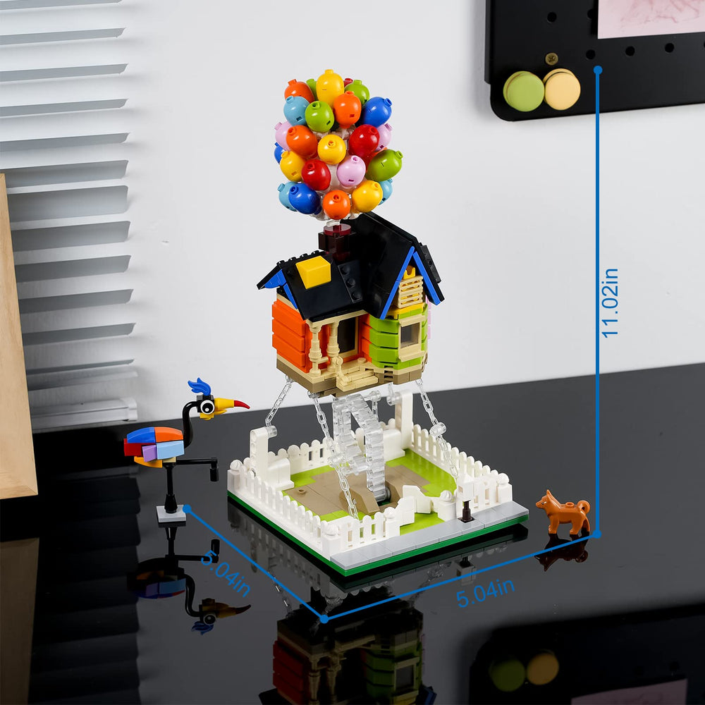 ENJBRICK Up Balloon House colorful pieces spark hands-on creativity during playtime.