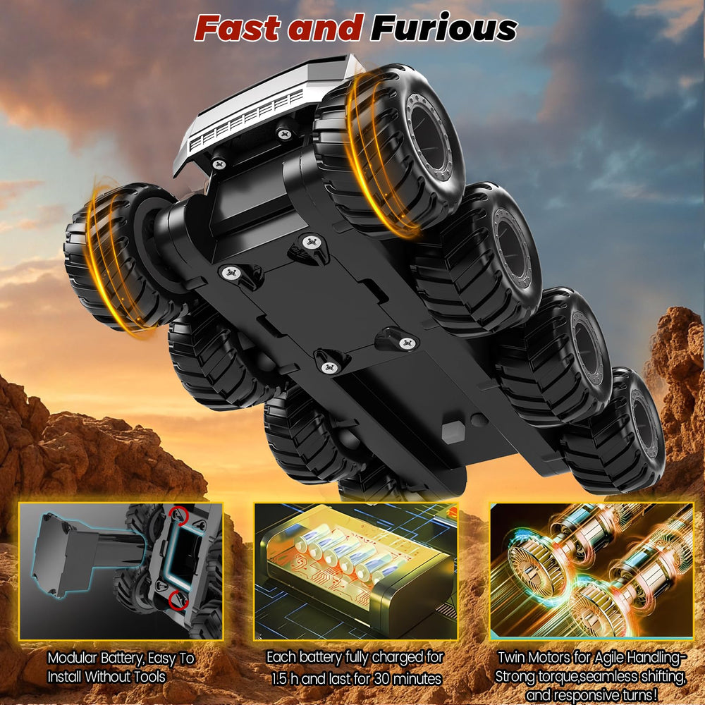ENJOYFLY Rechargeable Battery 500mAh powers longer play sessions.