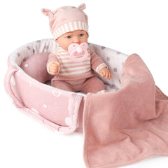 Enjoyin 12-inch baby doll with lifelike features for imaginative pretend play.