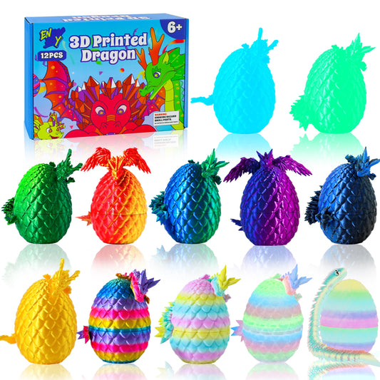 ENJOYJOY Dragon Eggs front view showcases a glow-ready, playful fidget toy.