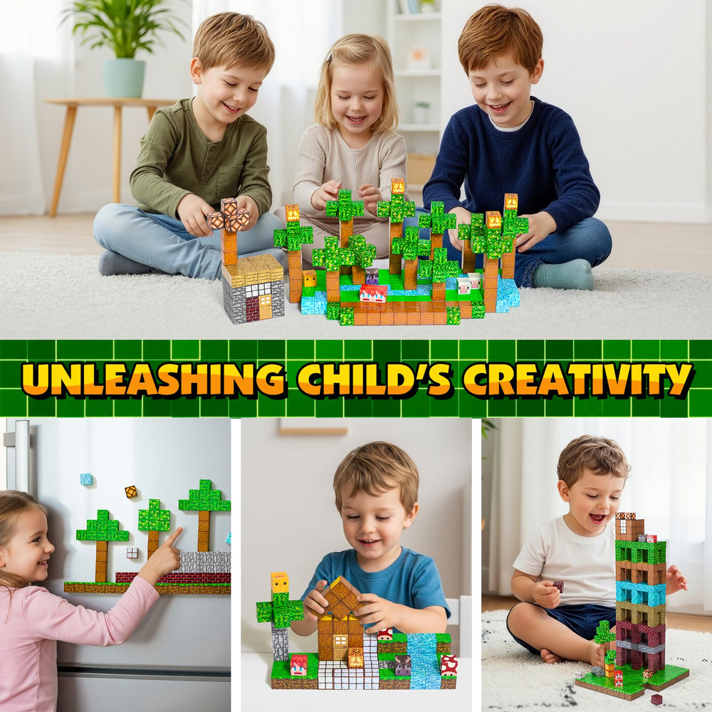 Enjoyjoy family-play setup highlights group STEM exploration and collaboration.