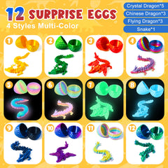 ENJOYJOY Glow-in-the-dark egg closeup highlights vivid gradient colors.