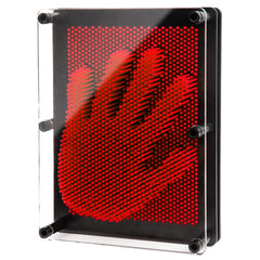 ENJSD 3D Pin Art board front view with colorful pins for imaginative play.