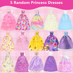 ENOCHT wedding dresses for 11.5-inch dolls, perfect for pretend ceremonies.