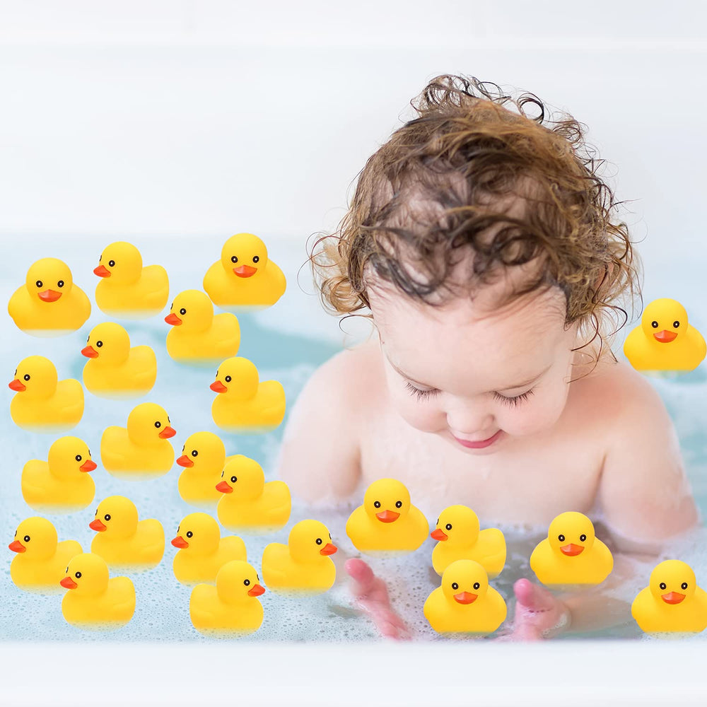 Ensbelei ducks clean up easily after playtime with rinse and air dry.