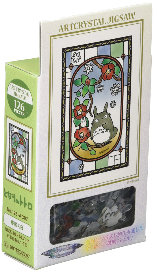 Ensky My Neighbor Totoro Blooming Camellia puzzle pieces — crystal clarity for display.