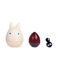 Ensky white Totoro nesting doll completes the set