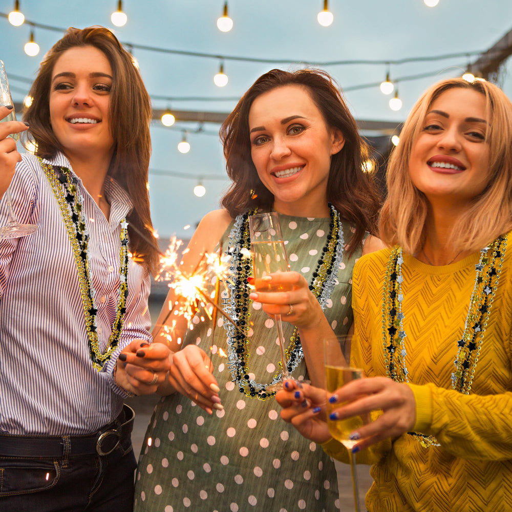EOBOH Bulk New Year necklaces help decorate and celebrate