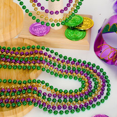 EOBOH beads used as parade decor to enhance festival atmosphere.