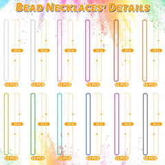 EOBOH metallic bead necklaces close-up shows durable, reusable party accessories.