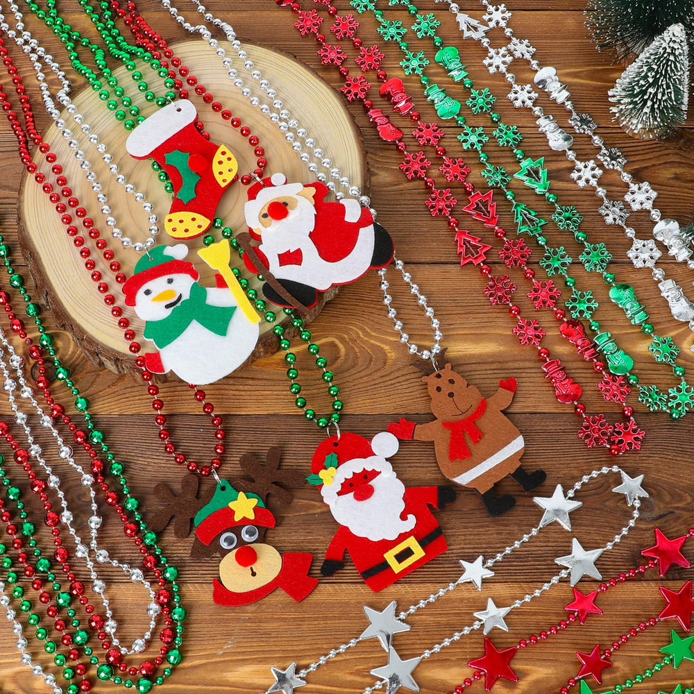 EOBOH Santa pendant detail for cheerful seasonal looks.