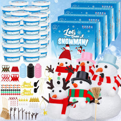 EOBOH snowman kit box ideal for kid friendly winter crafts