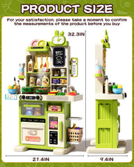 Eohemeral 63-piece kit with spray sink for realistic water play